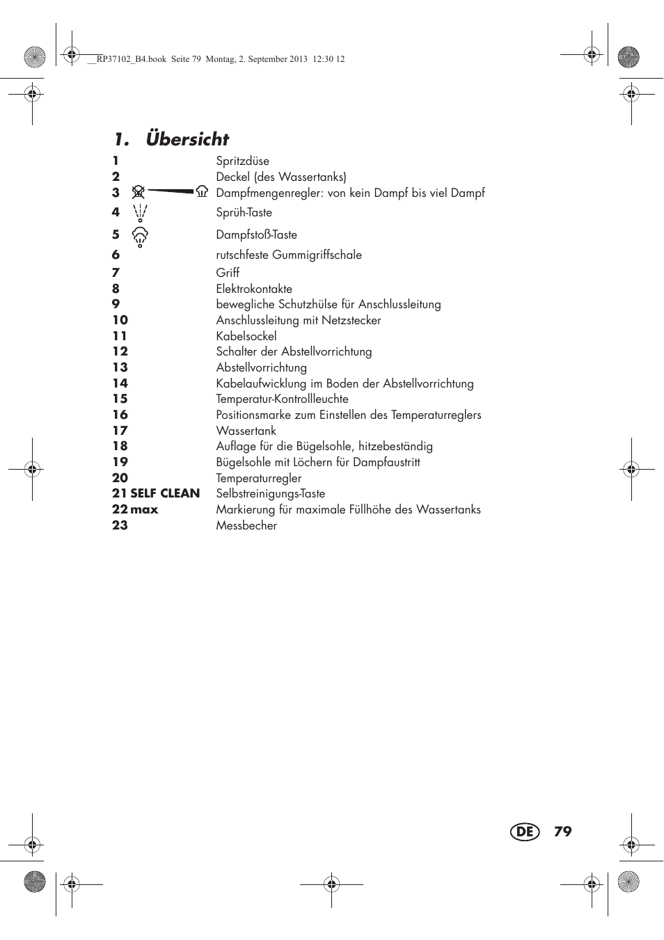 Übersicht | Silvercrest SDBK 2400 C2 User Manual | Page 81 / 94