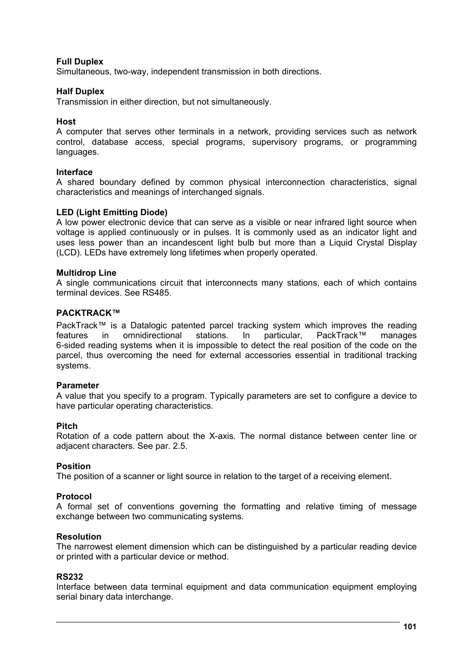 Datalogic Scanning DS6400 User Manual | Page 117 / 122