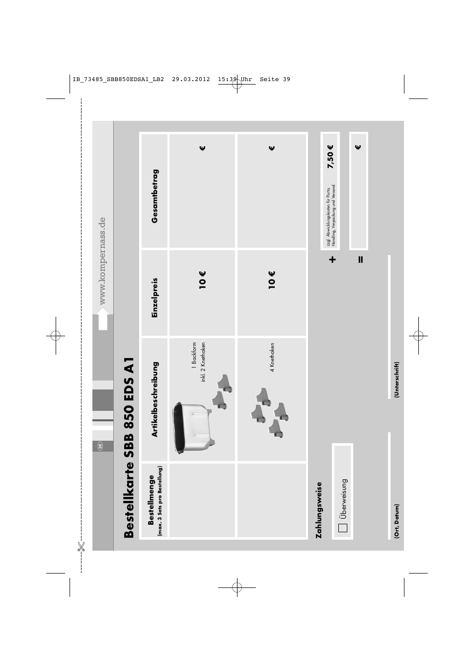 Bes tellk ar te sbb 850 eds a1 | Silvercrest SBB 850 EDS A1 User Manual | Page 41 / 66