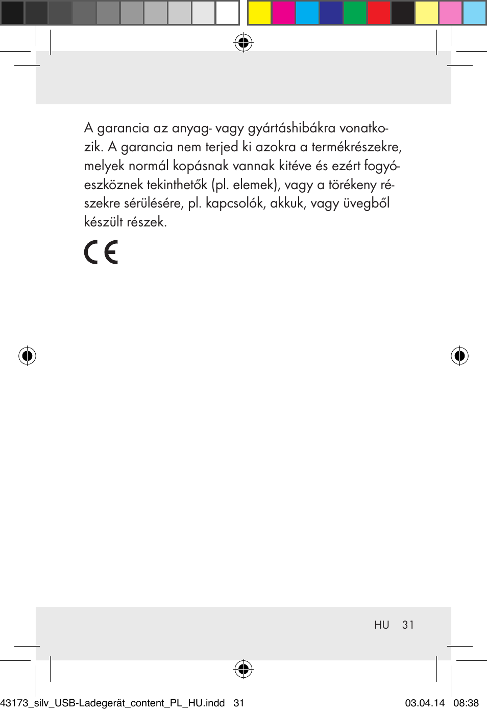 Silvercrest Z32144A-BS/ Z32144B-BS User Manual | Page 31 / 41