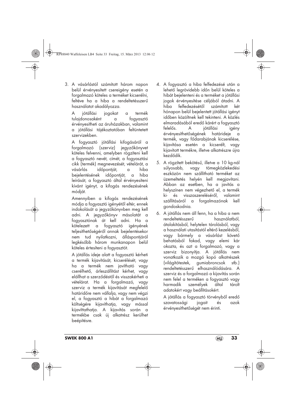 Silvercrest SWEK 800 A1 User Manual | Page 35 / 78