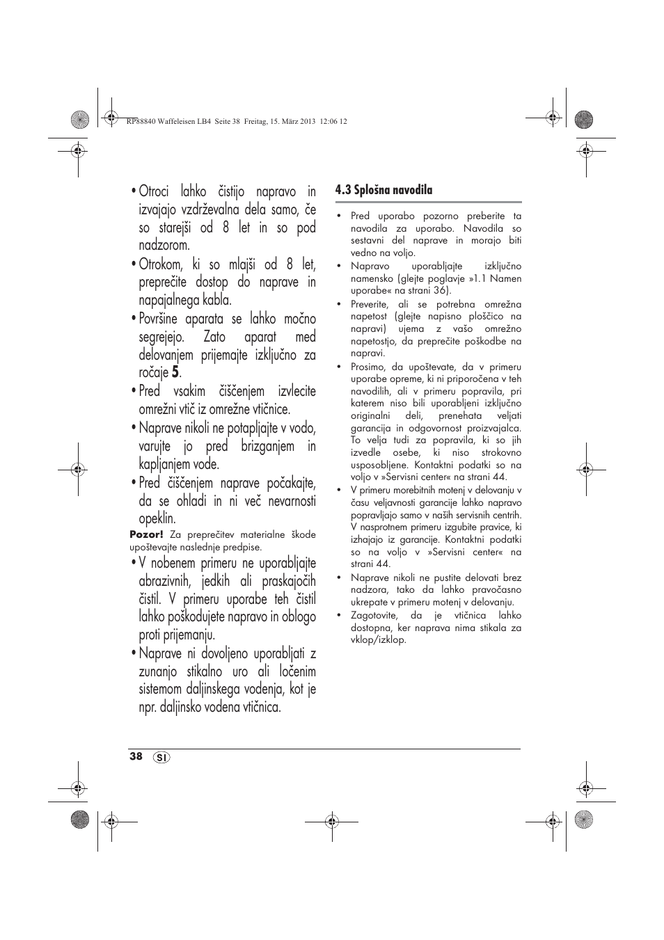 Silvercrest SWEK 800 A1 User Manual | Page 40 / 78