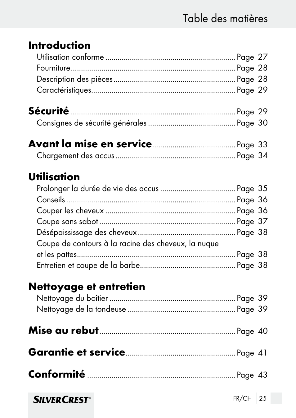 Silvercrest SHBS 1000 A1 User Manual | Page 25 / 105