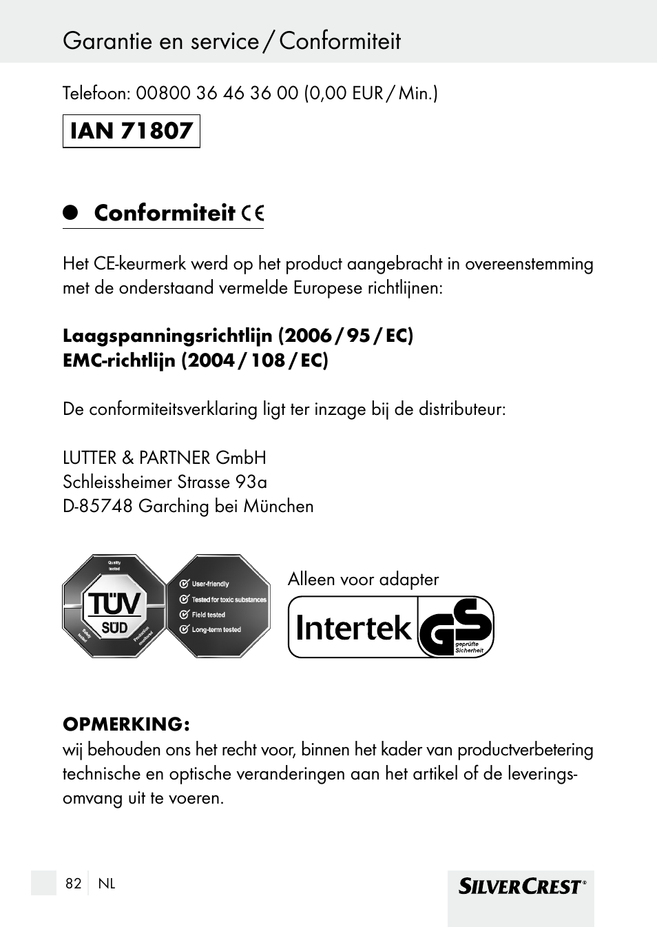 Silvercrest SHBS 1000 A1 User Manual | Page 82 / 105