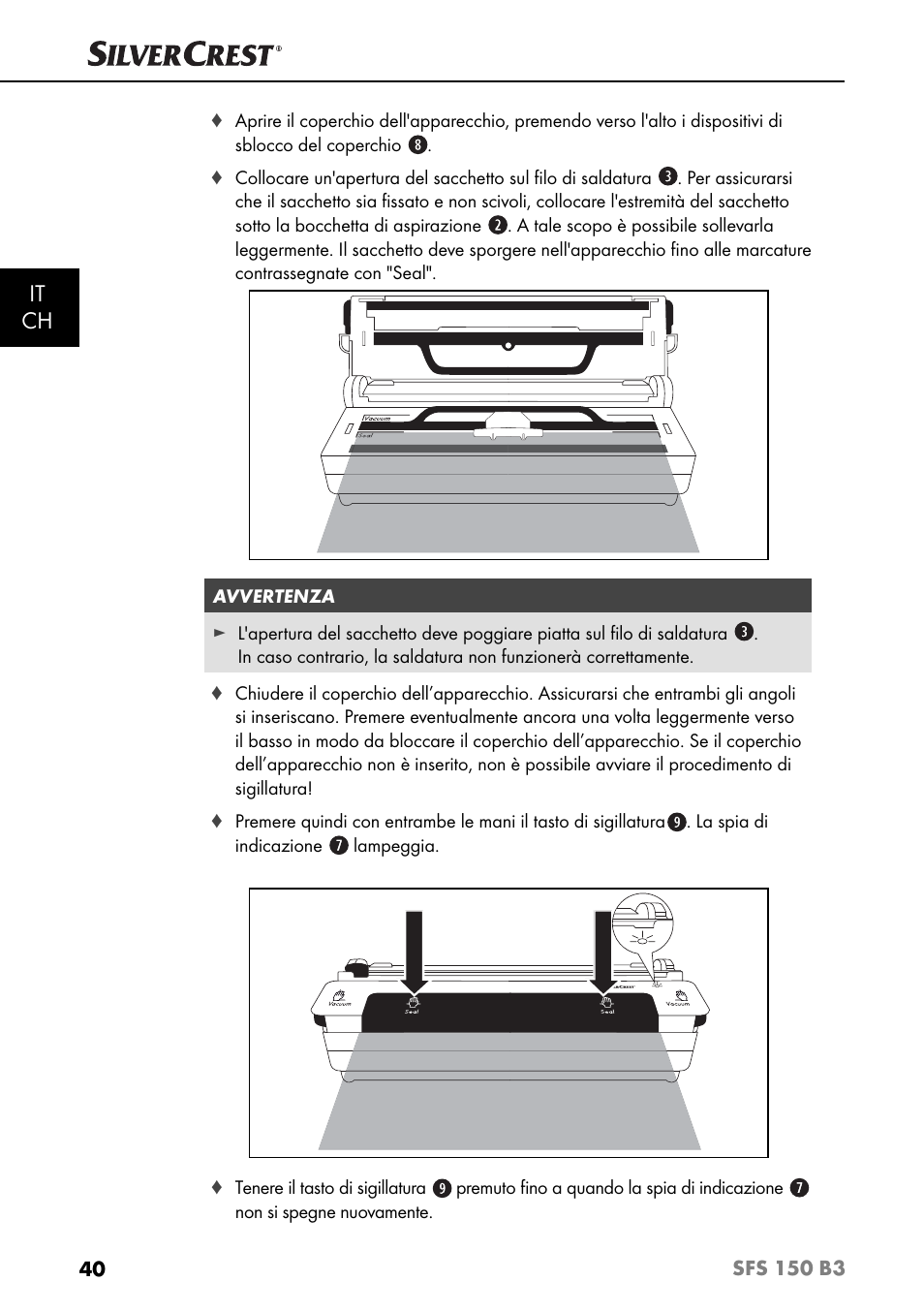 It ch | Silvercrest SFS 150 B3 User Manual | Page 43 / 78