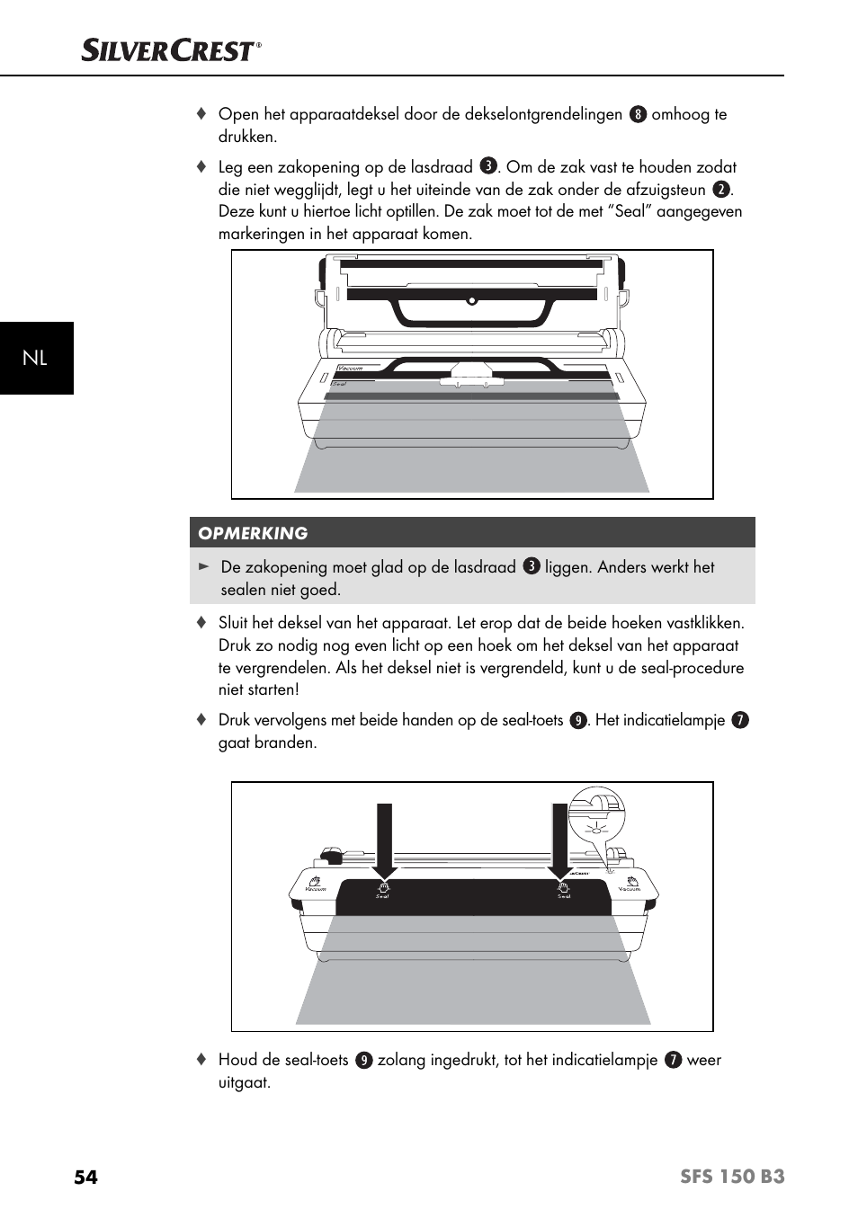 Silvercrest SFS 150 B3 User Manual | Page 57 / 78