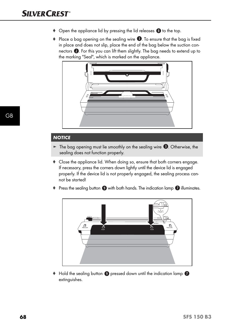 Silvercrest SFS 150 B3 User Manual | Page 71 / 78