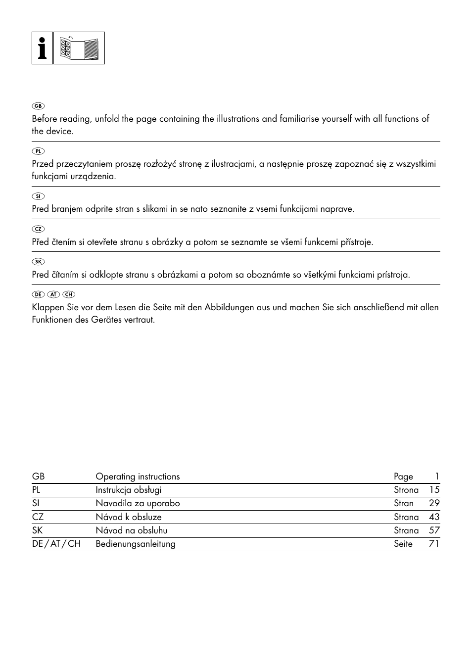 Silvercrest SHBS 1000 A1 User Manual | Page 2 / 87