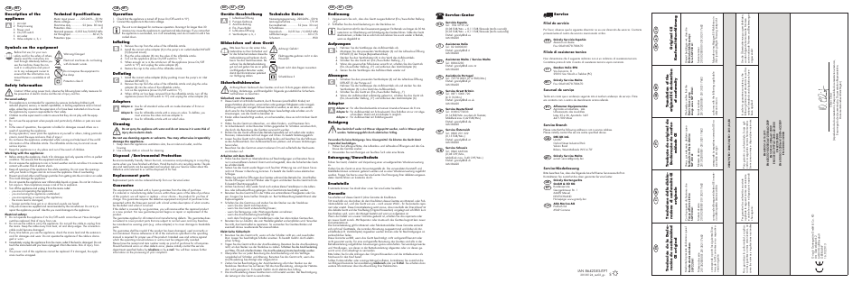 Silvercrest SGP 230 A1 User Manual | Page 2 / 2