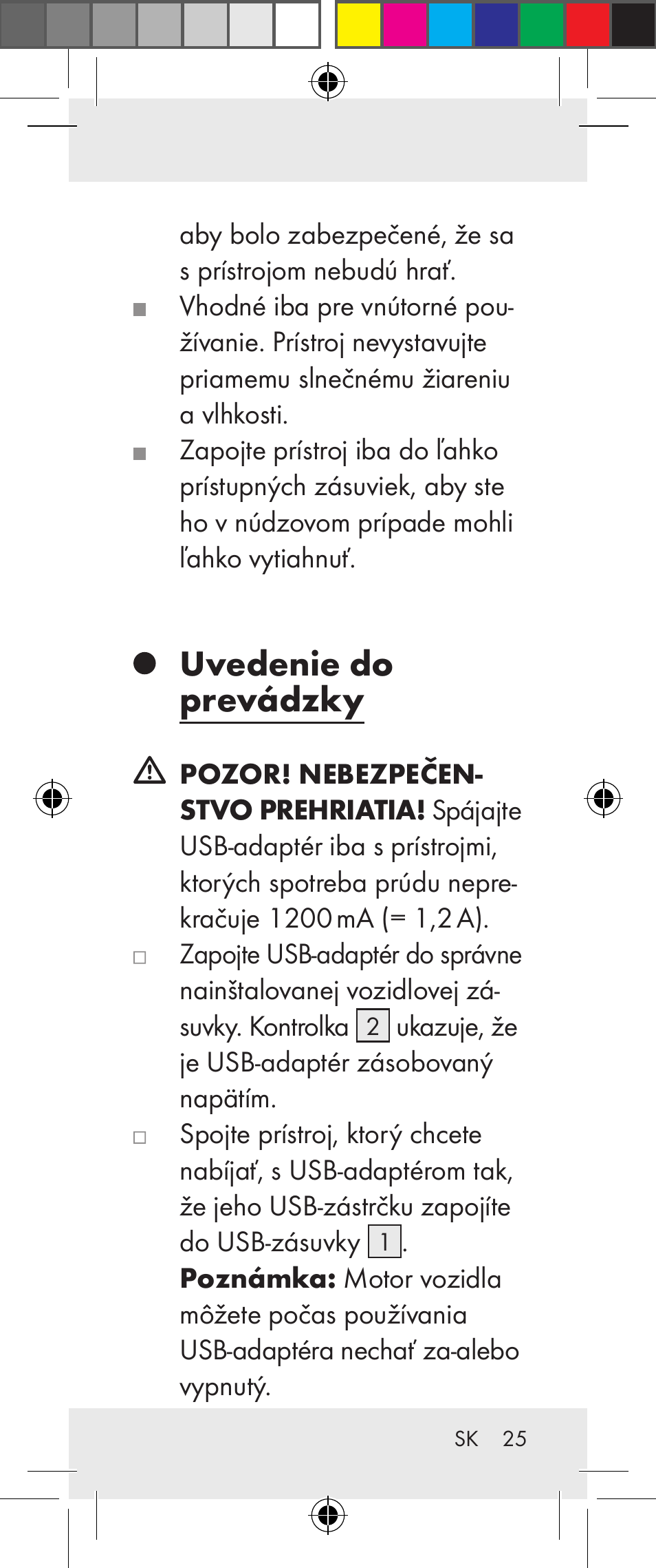 Uvedenie do prevádzky | Silvercrest Z31306A User Manual | Page 25 / 34