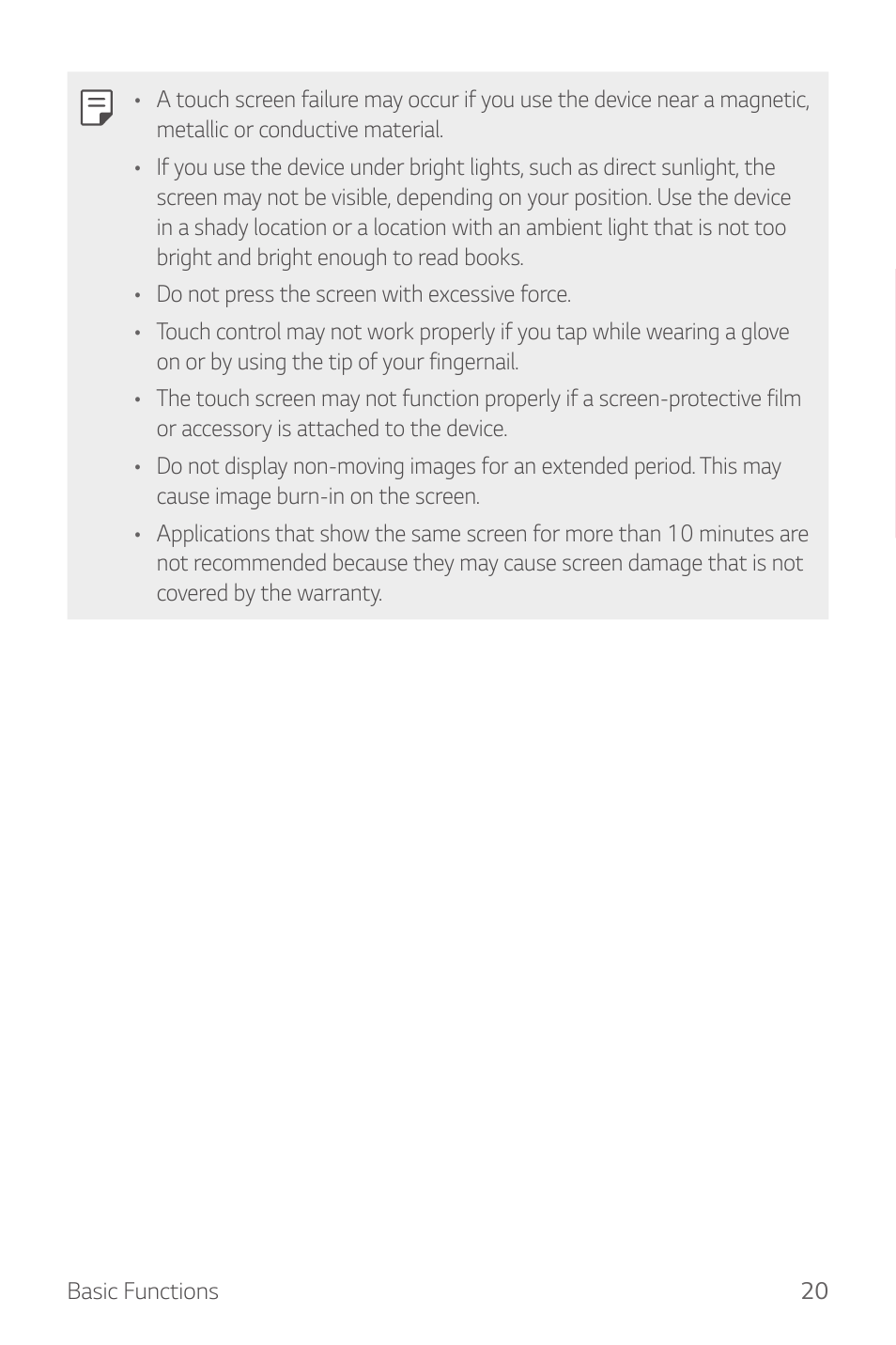 LG Watch Sport W280A User Manual | Page 21 / 79