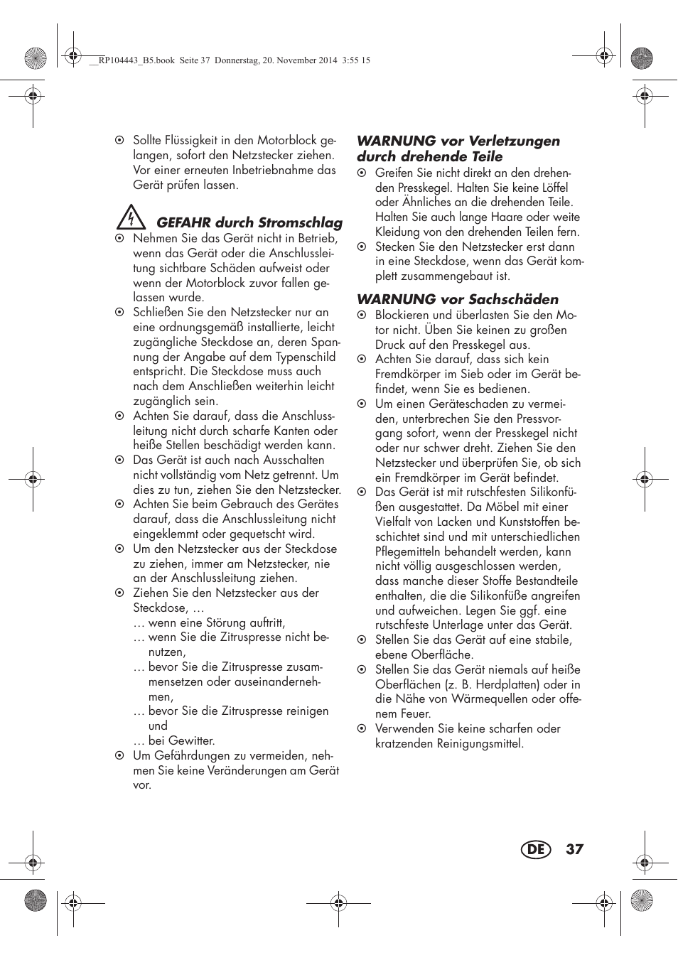Silvercrest SZP 40 A1 User Manual | Page 39 / 44