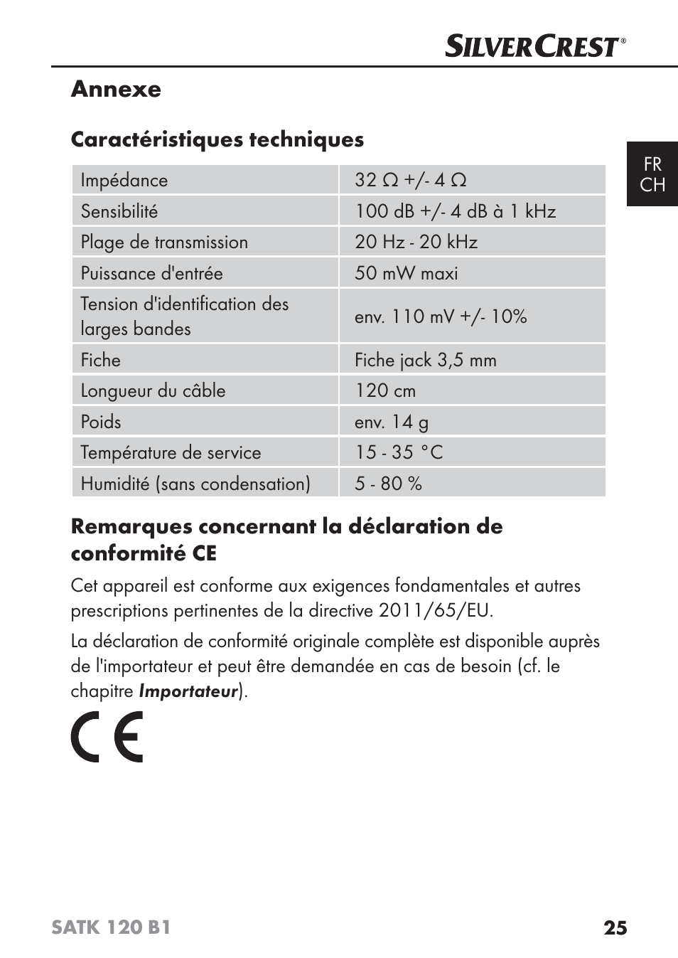 Annexe | Silvercrest SATK 120 B1 User Manual | Page 28 / 60