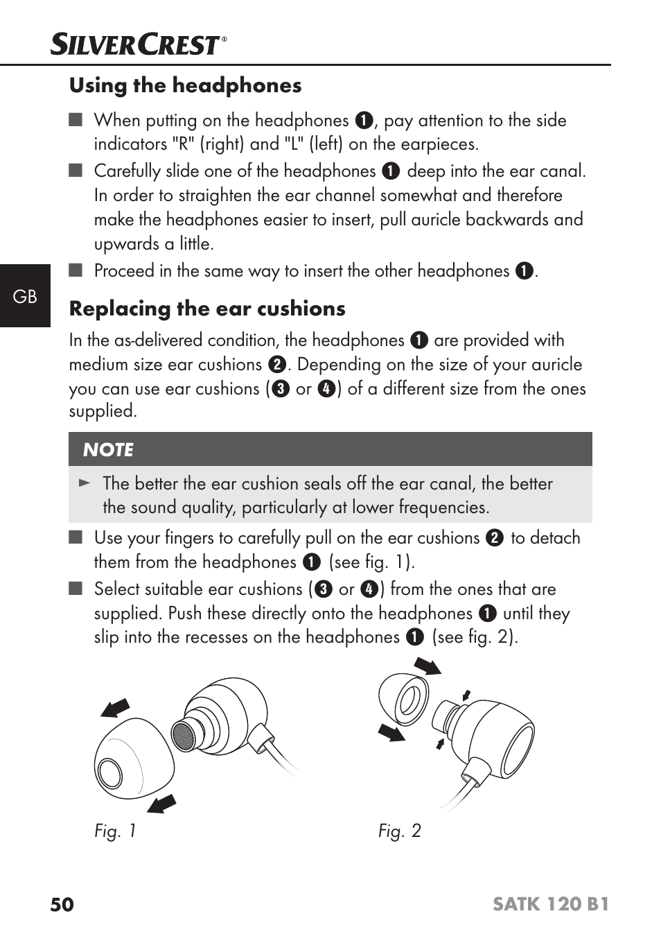 Silvercrest SATK 120 B1 User Manual | Page 53 / 60
