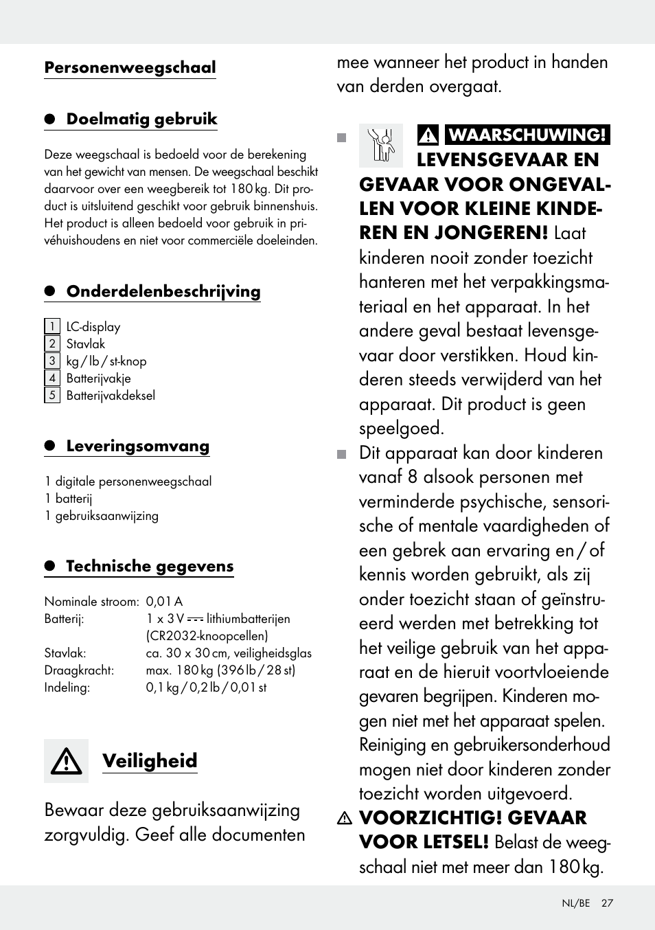 Silvercrest 109650-14-01/109650-14-02 User Manual | Page 27 / 37