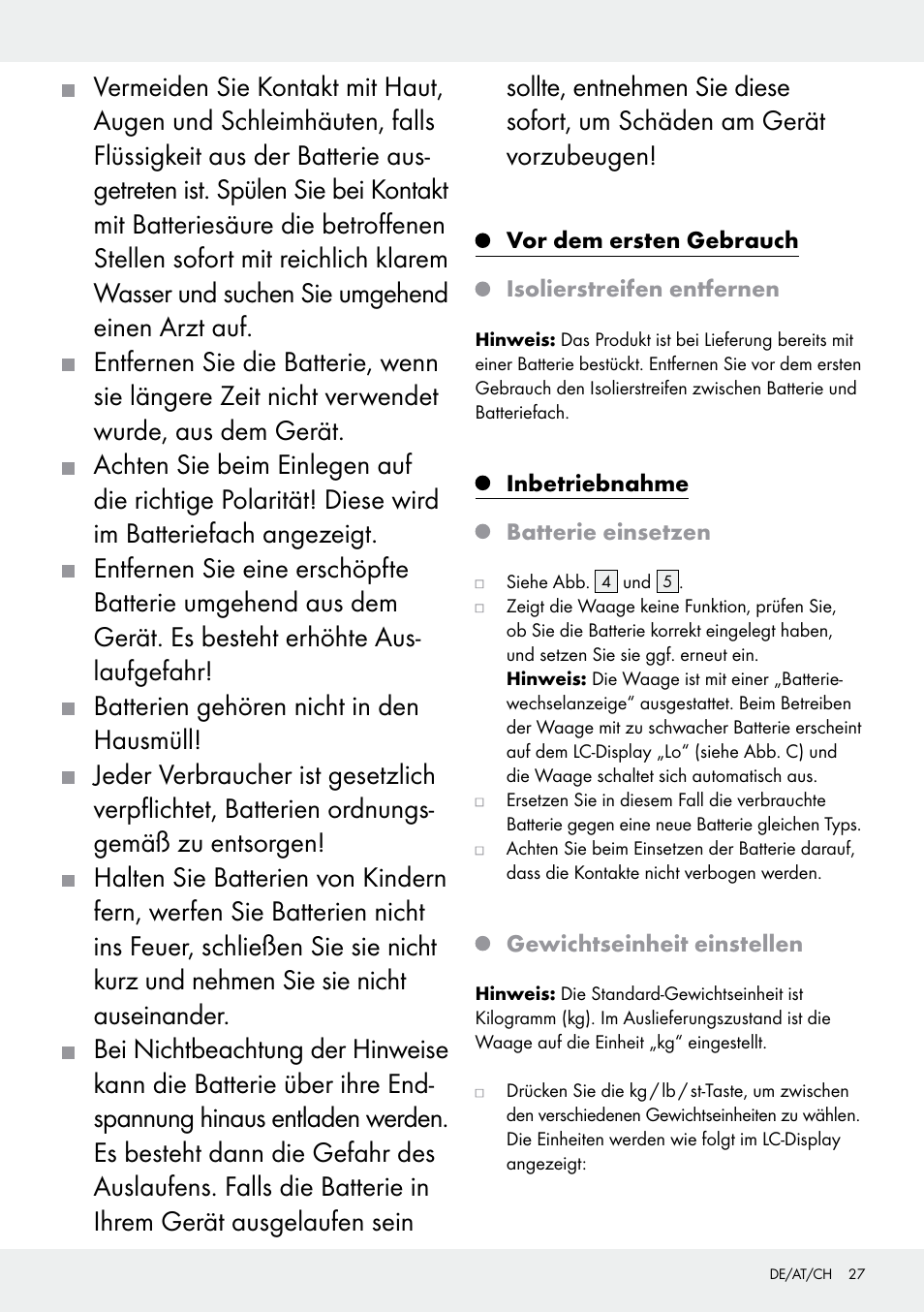 Silvercrest 109650-14-01/109650-14-02 User Manual | Page 27 / 30