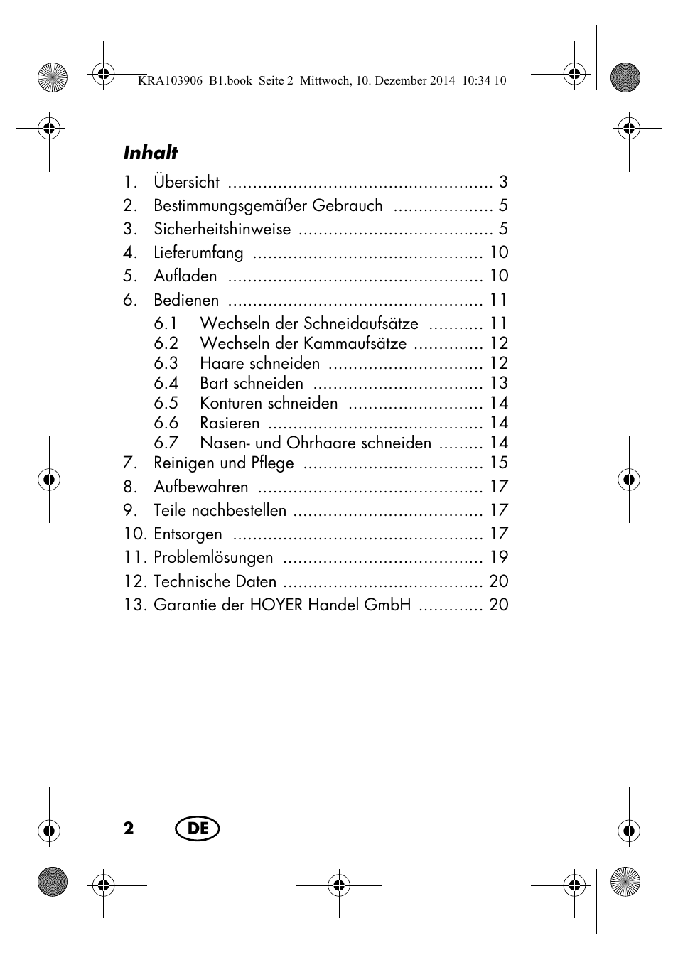 Silvercrest SHBS 3.7 A1 User Manual | Page 4 / 96