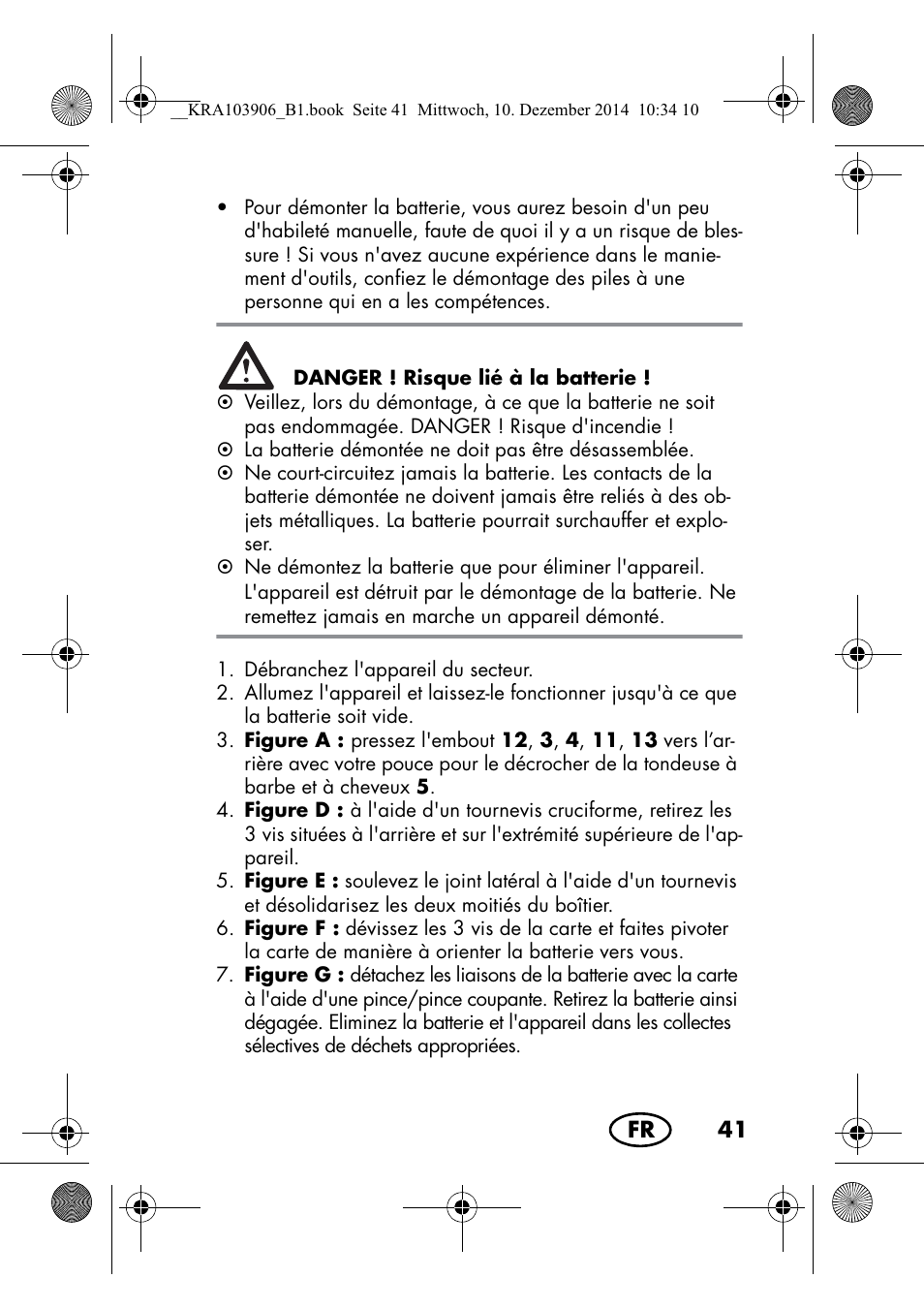 Silvercrest SHBS 3.7 A1 User Manual | Page 43 / 96