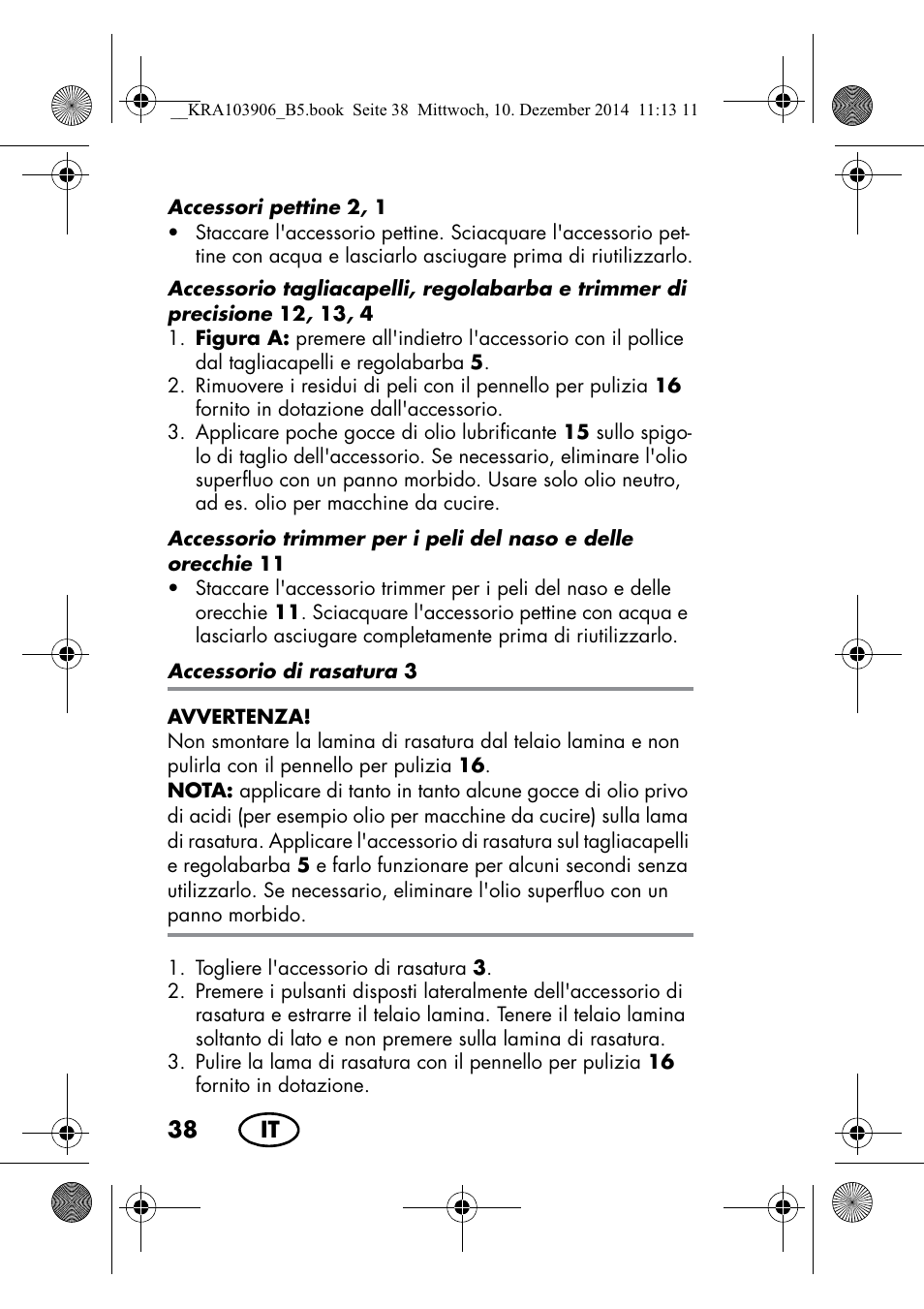 Silvercrest SHBS 3.7 A1 User Manual | Page 40 / 116