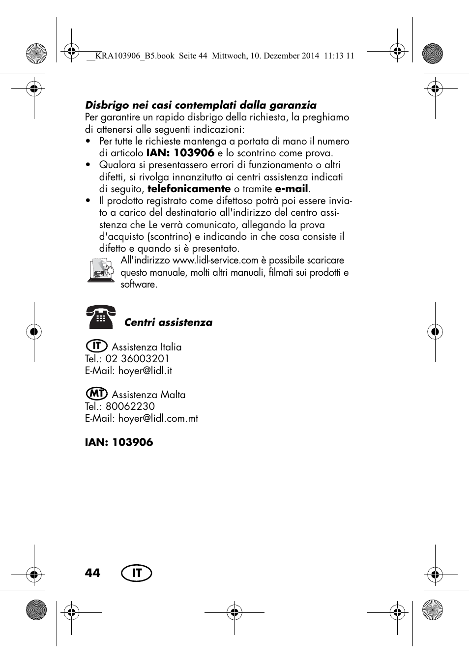 Silvercrest SHBS 3.7 A1 User Manual | Page 46 / 116