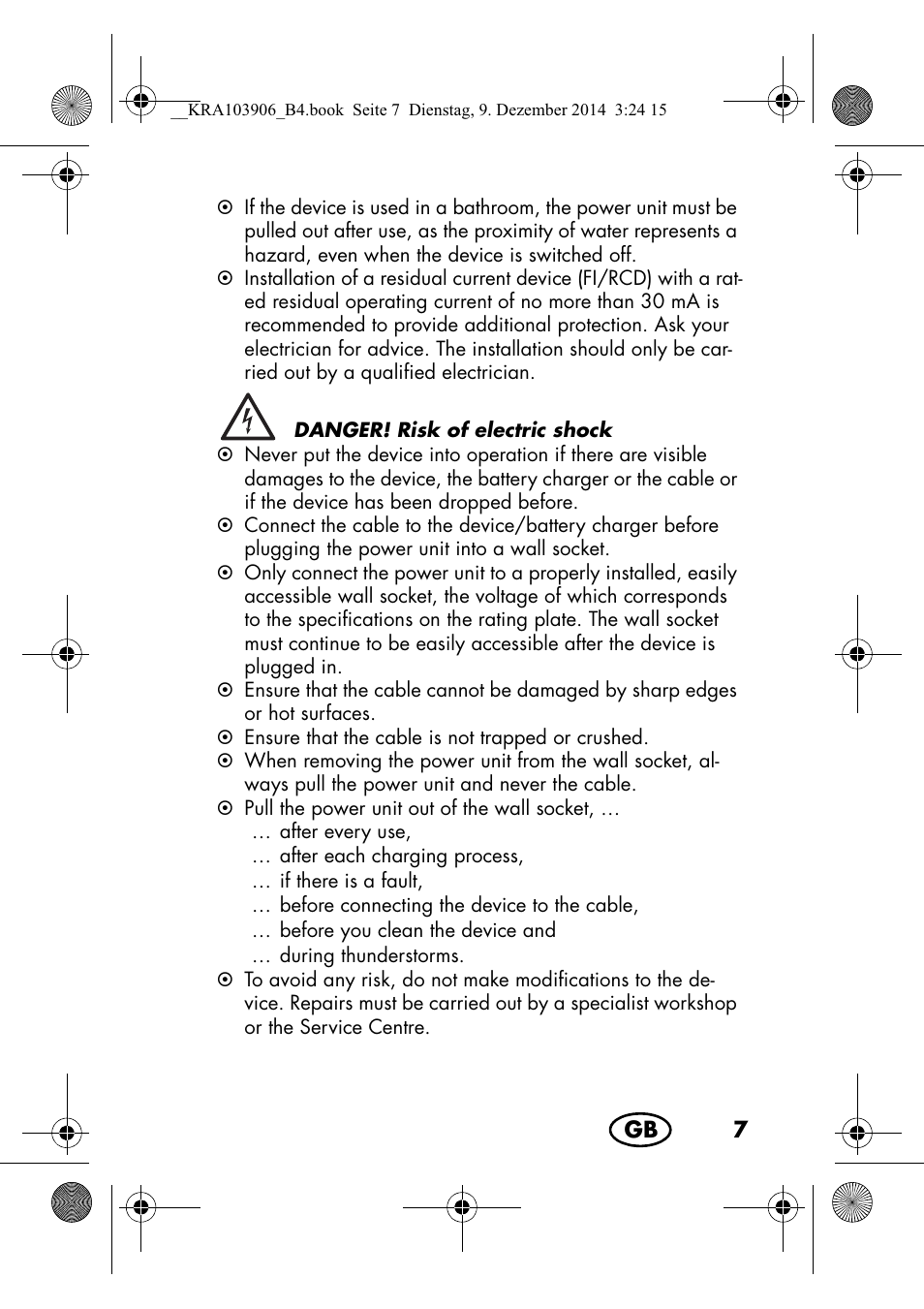 Silvercrest SHBS 3.7 A1 User Manual | Page 9 / 156