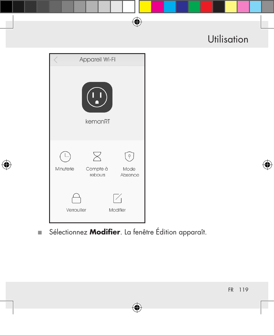 Utilisation | Silvercrest SWS-A1 User Manual | Page 119 / 190