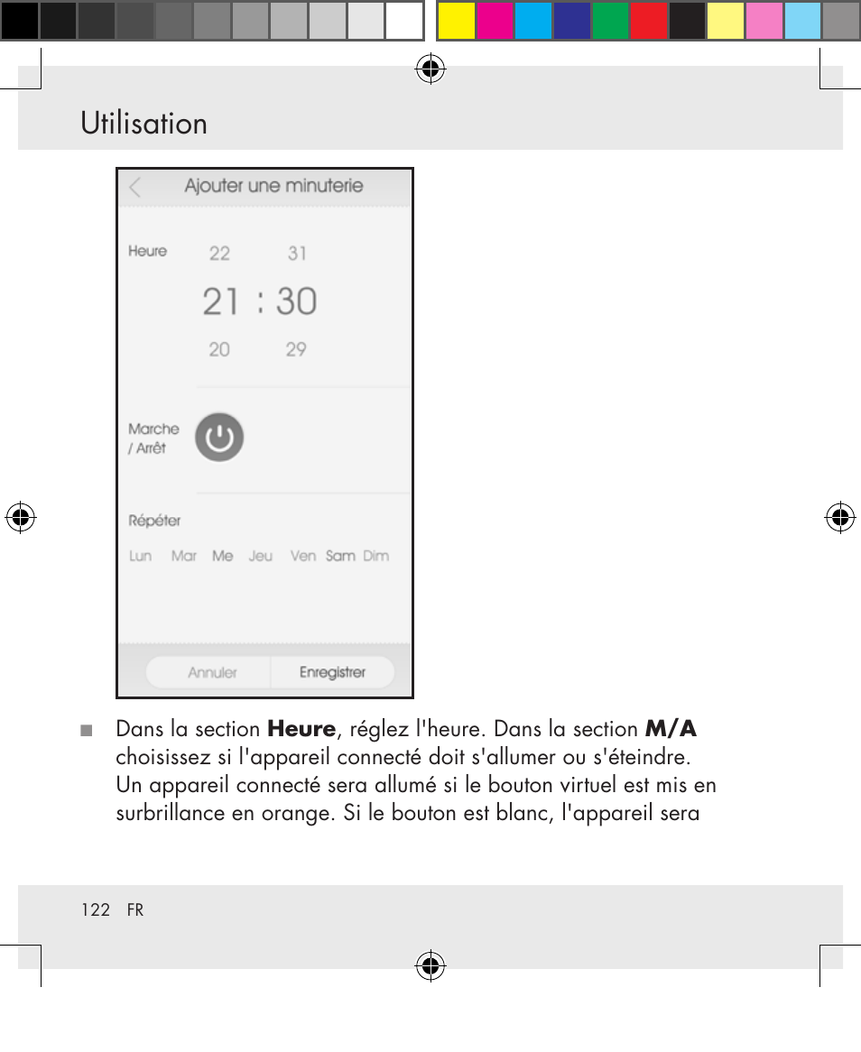 Utilisation | Silvercrest SWS-A1 User Manual | Page 122 / 190