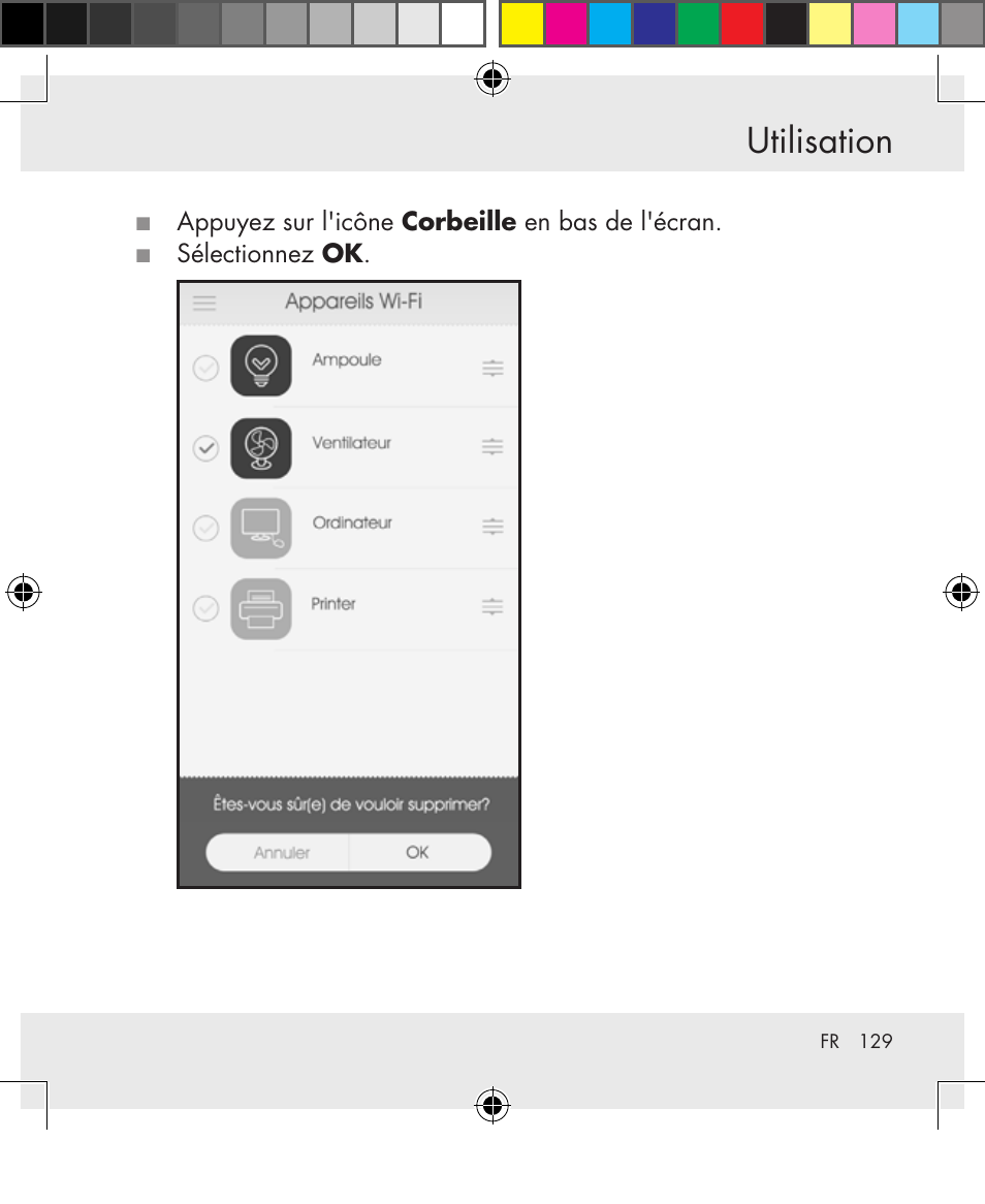 Utilisation | Silvercrest SWS-A1 User Manual | Page 129 / 190