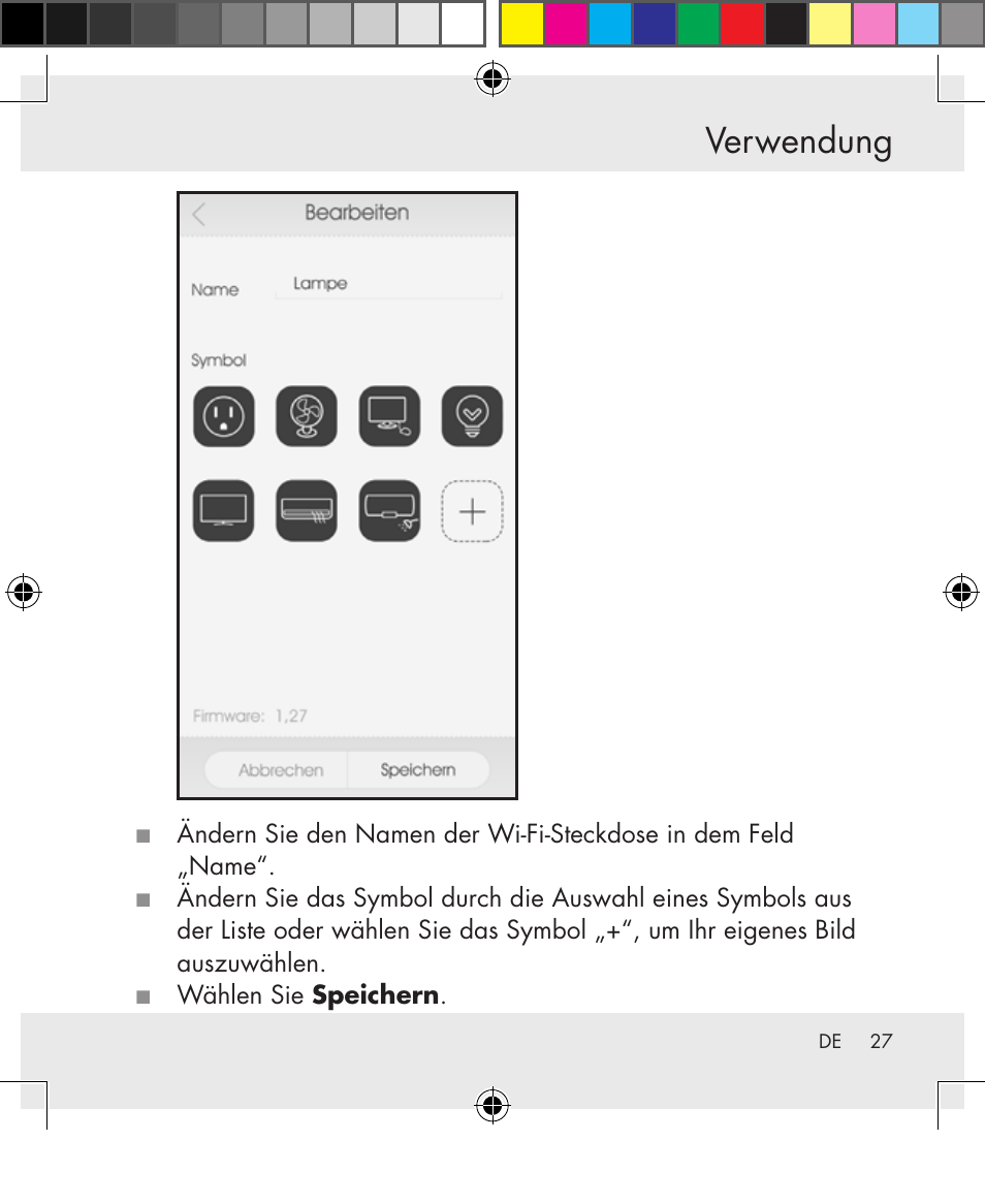 Verwendung | Silvercrest SWS-A1 User Manual | Page 27 / 190