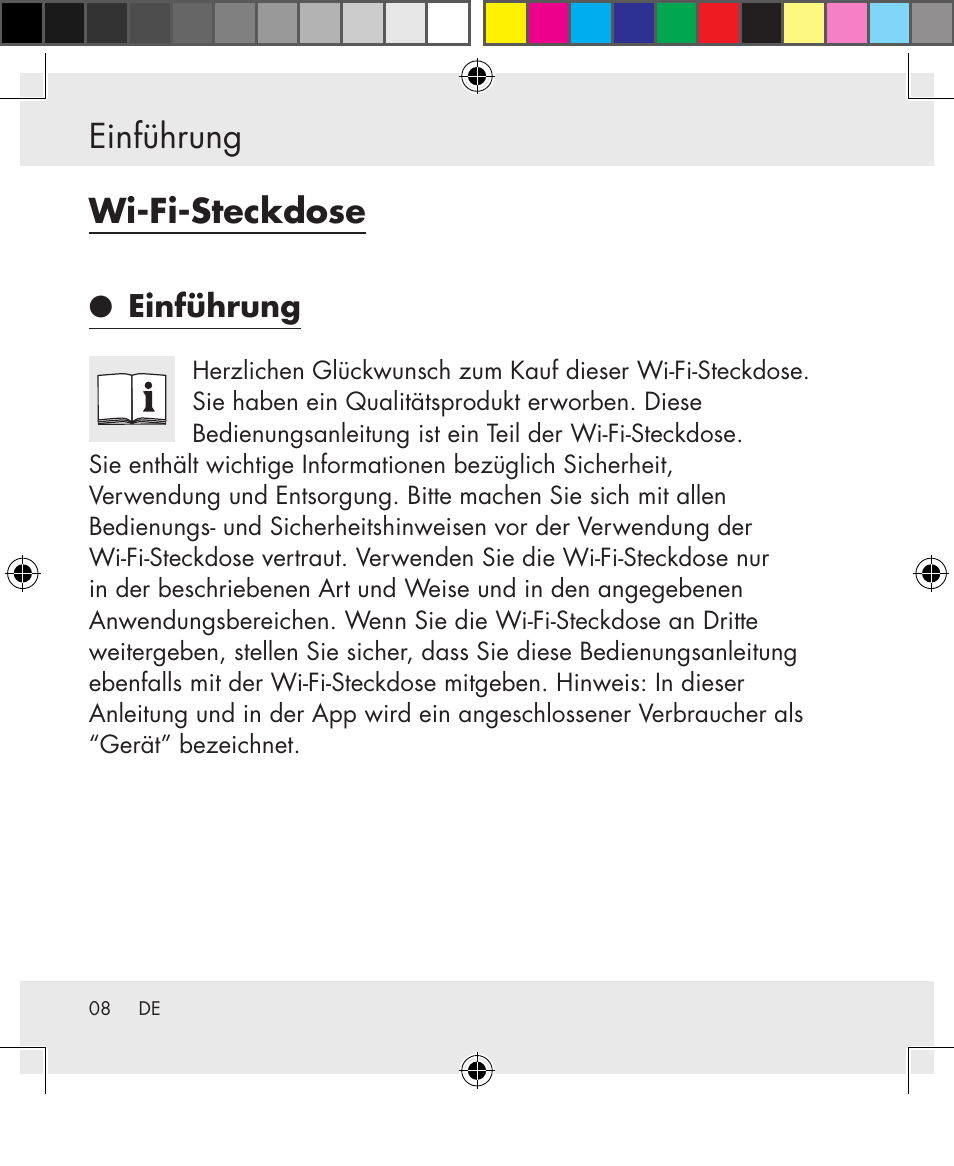 Einführung, Wi‑fi‑steckdose | Silvercrest SWS-A1 User Manual | Page 8 / 190