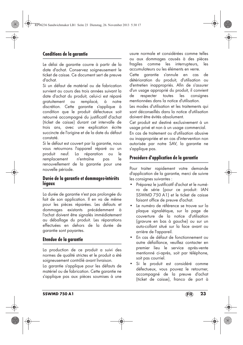 Silvercrest SSWMD 750 A1 User Manual | Page 25 / 58