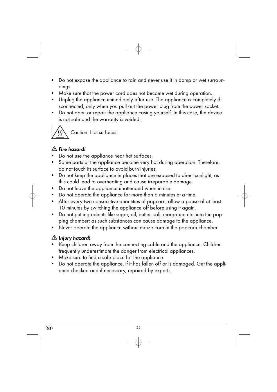 Silvercrest SPCM 1200 B1 User Manual | Page 25 / 34