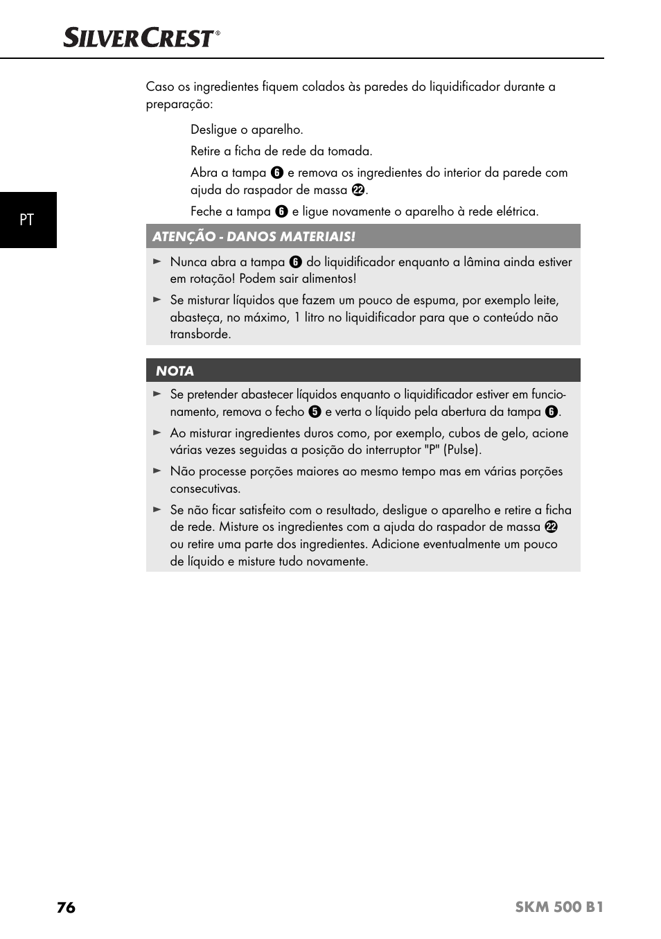 Silvercrest SKM 500 B1 User Manual | Page 79 / 154