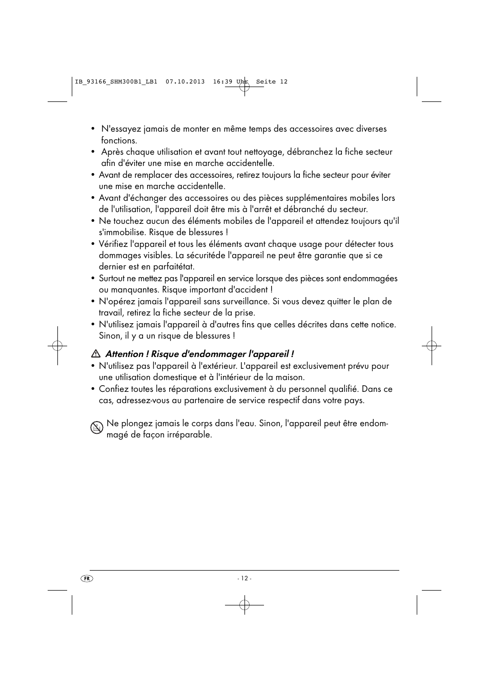 Silvercrest SHM 300 B1 User Manual | Page 15 / 43