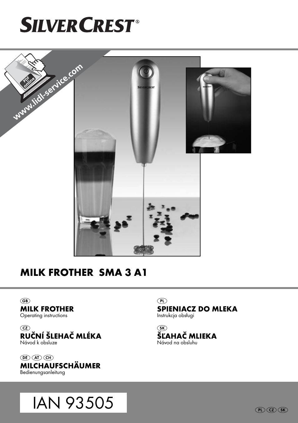 Silvercrest SMA 3 A1 User Manual | 34 pages