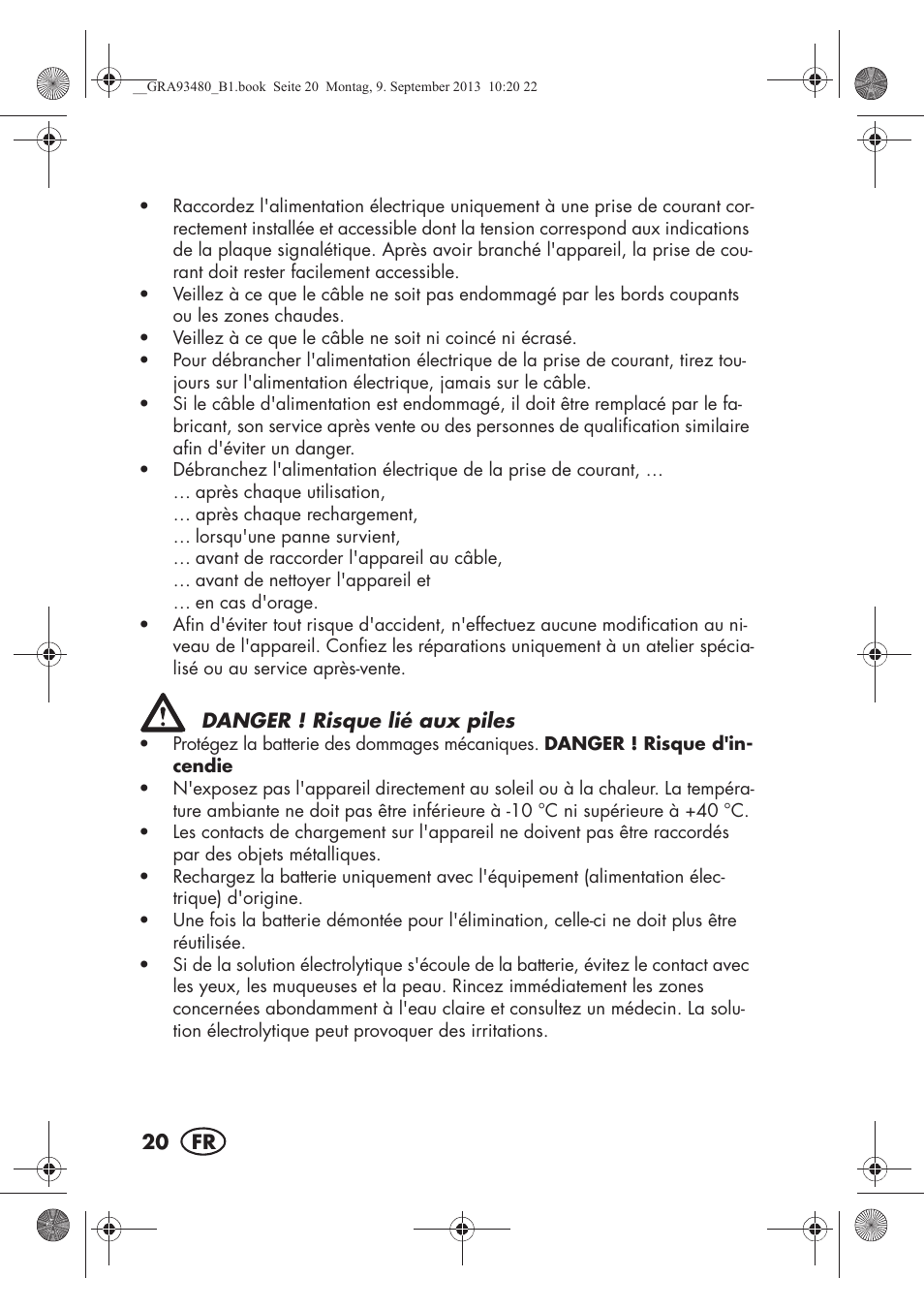 Silvercrest SHBS 500 B1 User Manual | Page 22 / 76