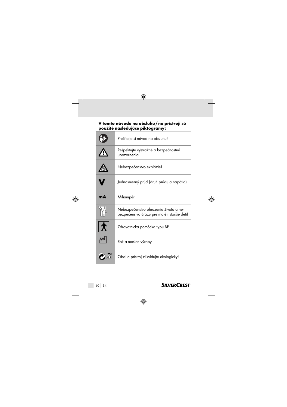 Silvercrest SSOT 6 B2 User Manual | Page 60 / 117