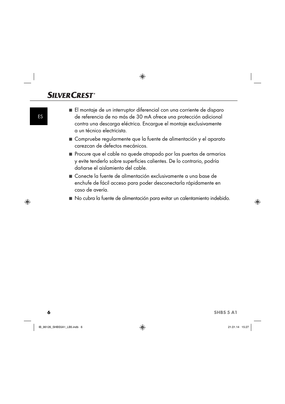 Silvercrest SHBS 5 A1 User Manual | Page 9 / 94