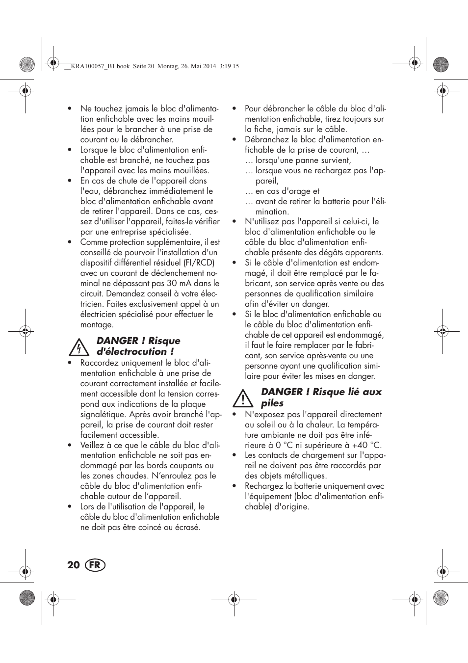 Silvercrest SFR 36 A1 User Manual | Page 22 / 62