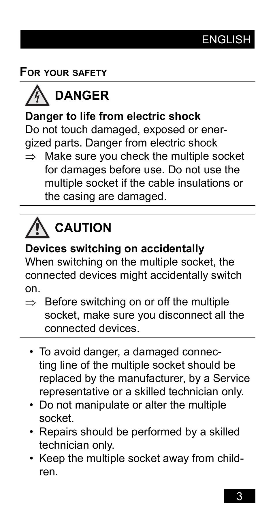 Powerfix Extension Lead User Manual | Page 4 / 22