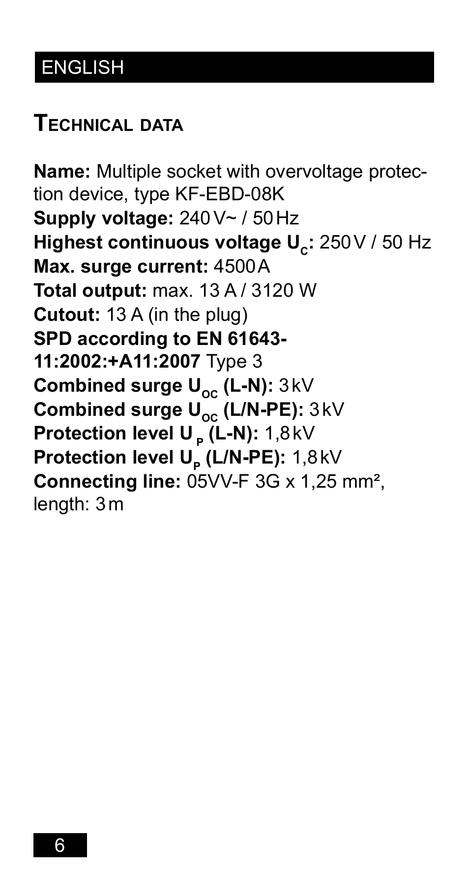 Powerfix Extension Lead User Manual | Page 7 / 22