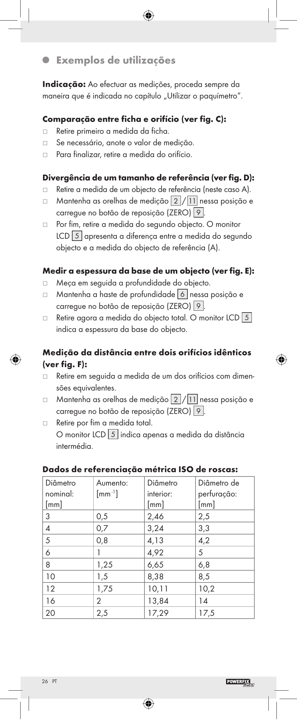 Exemplos de utilizações | Powerfix Z22855 User Manual | Page 28 / 46