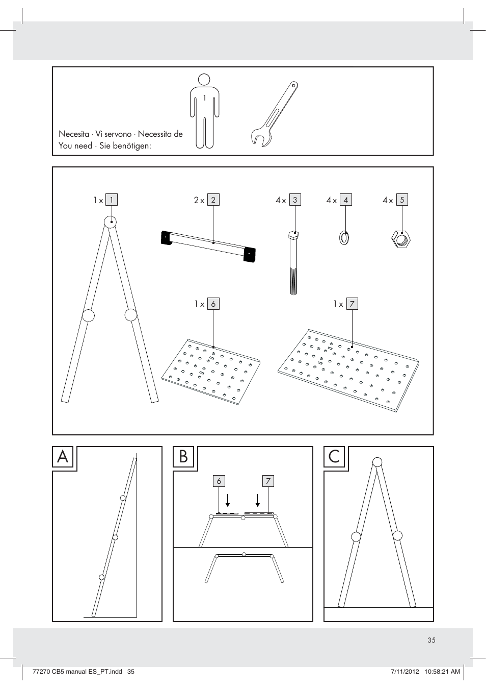 Bc a | Powerfix Z30473 User Manual | Page 35 / 37