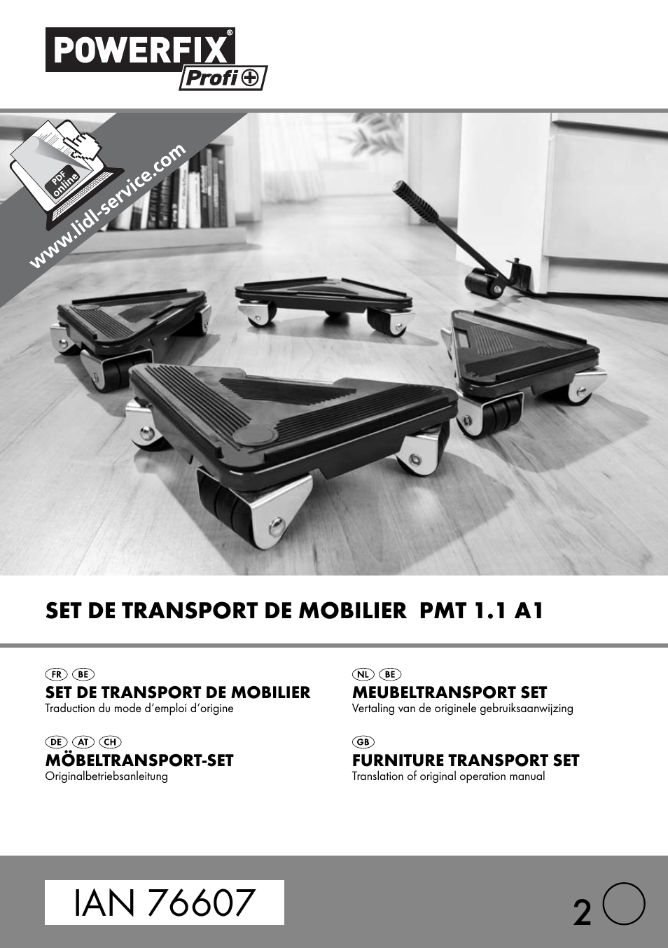 Powerfix PMT 1.1 A1 User Manual | 36 pages