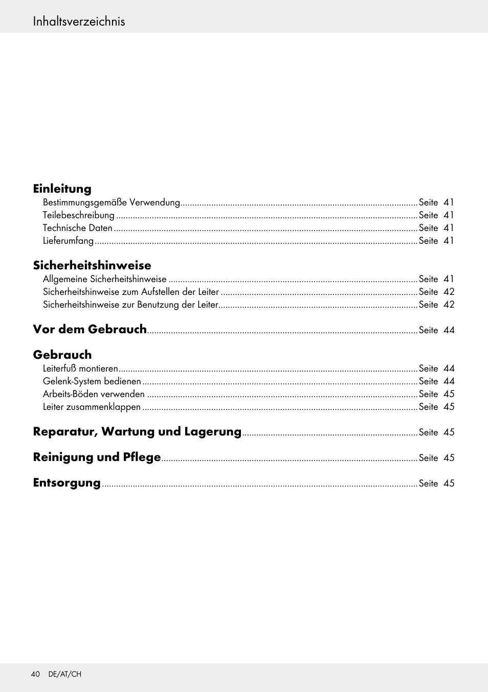 Powerfix Z30473 User Manual | Page 40 / 48
