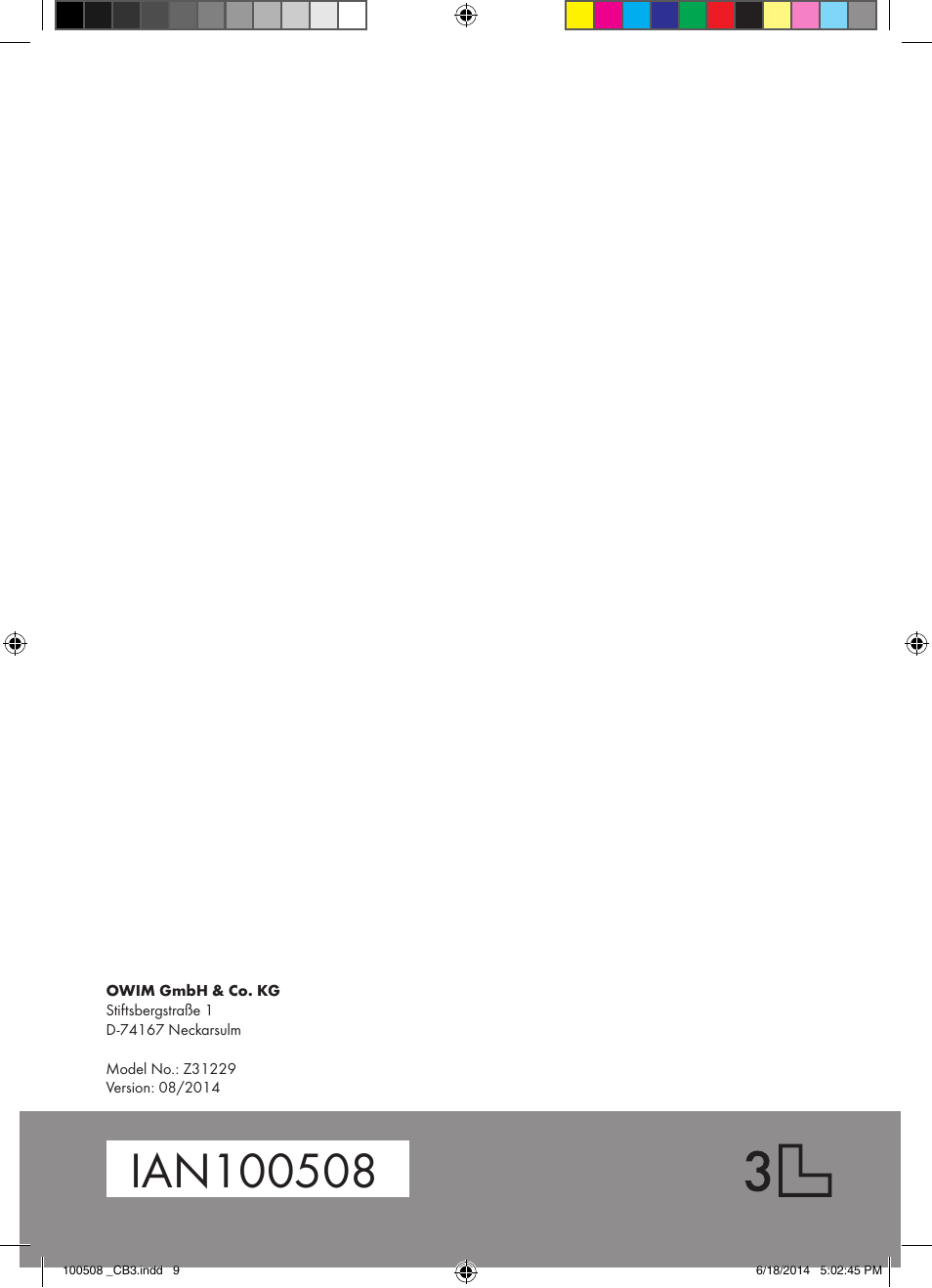Powerfix Z31229 User Manual | Page 10 / 10