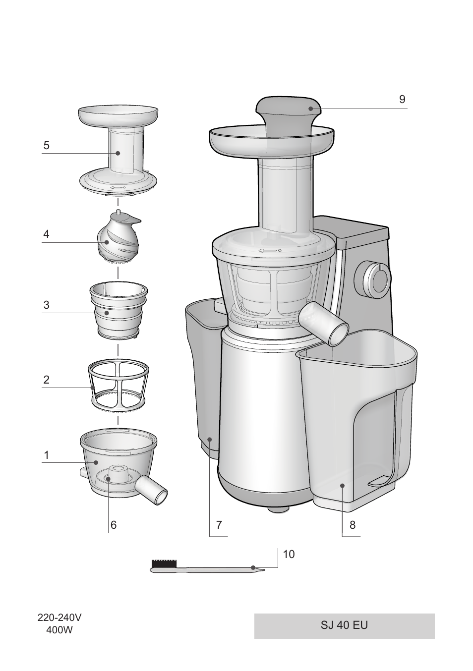 Hotpoint Ariston SJ 4010 FSL0 User Manual | Page 2 / 64