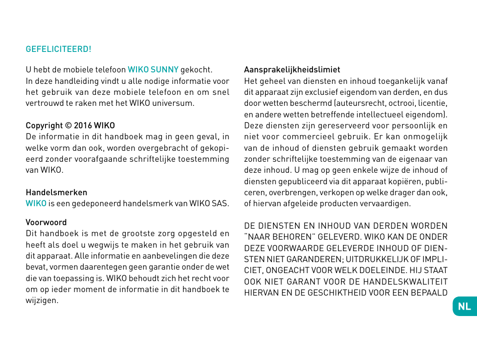 Wiko Sunny User Manual | Page 137 / 292