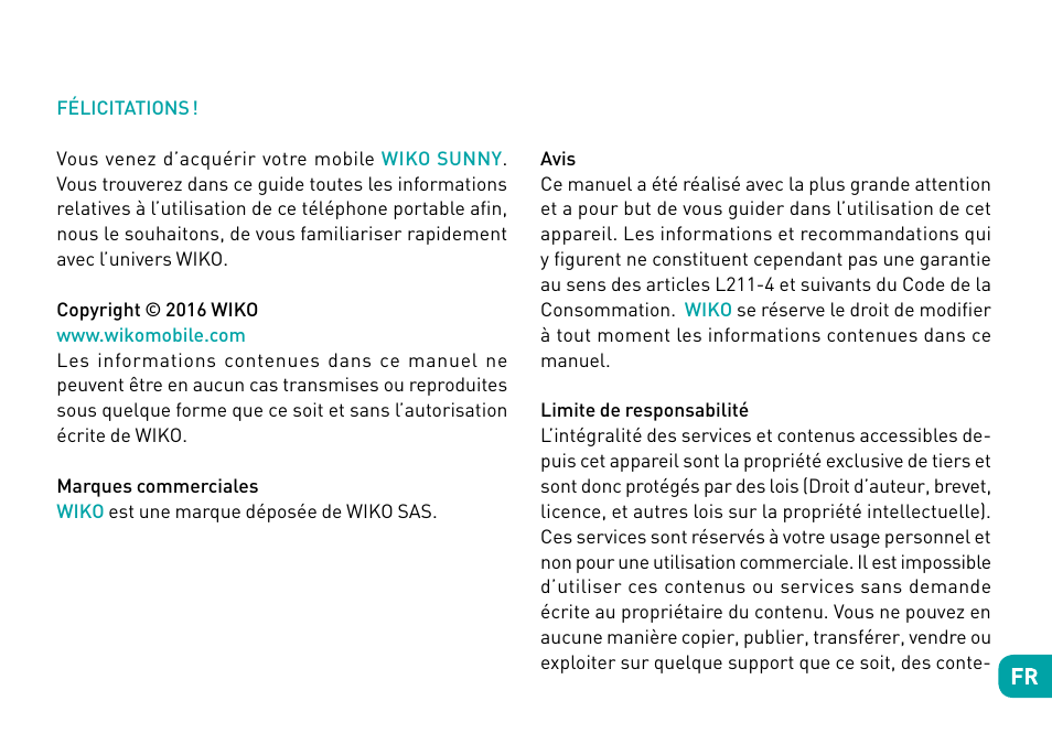 Wiko Sunny User Manual | Page 25 / 292