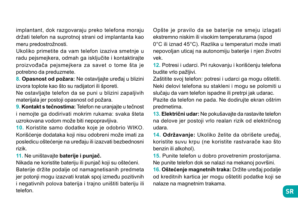 Wiko Sunny User Manual | Page 260 / 292